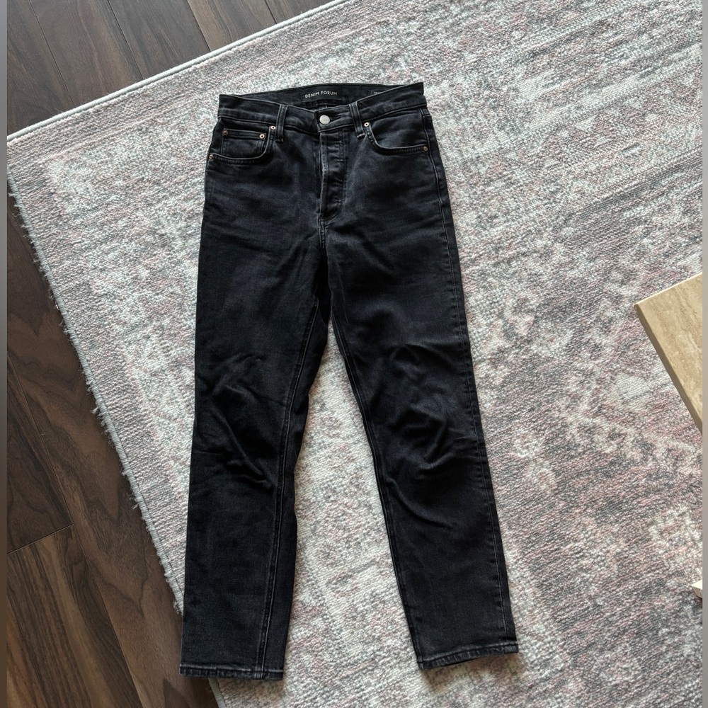 Denim Forum Black Jeans